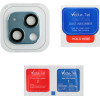 Volte-Tel Camera Glass Cover Iphone 13 Mini 5.4''/Iphone 13 6.1'' 9H 0.30MM 3D ALUMINIUM-Electroplating Frame BLUE