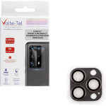 Volte-Tel Camera Glass Cover Iphone 13 Pro 6.1''/Iphone 13 Pro Max 6.7'' 9H 0.30MM 3D ALUMINIUM-Electroplating Frame BLACK
