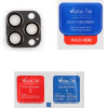 Volte-Tel Camera Glass Cover Iphone 13 Pro 6.1''/Iphone 13 Pro Max 6.7'' 9H 0.30MM 3D ALUMINIUM-Electroplating Frame BLACK