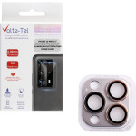 Volte-Tel Camera Glass Cover Iphone 13 Pro 6.1''/Iphone 13 Pro Max 6.7'' 9H 0.30MM 3D ALUMINIUM-Electroplating Frame SILVER