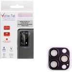 Volte-Tel Camera Glass Cover Iphone 14 Pro 6.1''/14 Pro Max 6.7'' 9H 0.30MM 3D ALUMINIUM-Electroplating Frame PURPLE