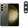 Volte-Tel Camera Glass Cover Samsung S23 5G 6.1''/Samsung S23 Plus 5G 6.6'' 9H 0.30MM 3D ALUMINIUM-Electroplating Frame GREEN
