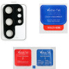 Volte-Tel Camera Glass Cover Samsung S23 Ultra 5G 6.8'' 9H 0.30MM 3D ALUMINIUM-Electroplating Frame BLACK