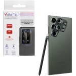 Volte-Tel Camera Glass Cover Samsung S23 Ultra 5G 6.8'' 9H 0.30MM 3D ALUMINIUM-Electroplating Frame GREY