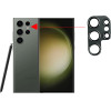 Volte-Tel Camera Glass Cover Samsung S23 Ultra 5G 6.8'' 9H 0.30MM 3D ALUMINIUM-Electroplating Frame GREY