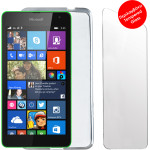 Volte-Tel Combo Microsoft Lumia 535 5.0'' Tempered 0.30 + ���� Slimcolor WHITE