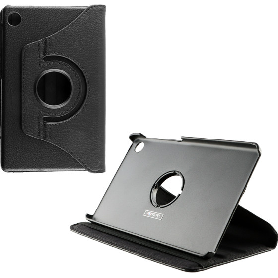 Volte-Tel ���� Huawei Matepad T10S 10.1'' Leather Book Rotating Stand BLACK