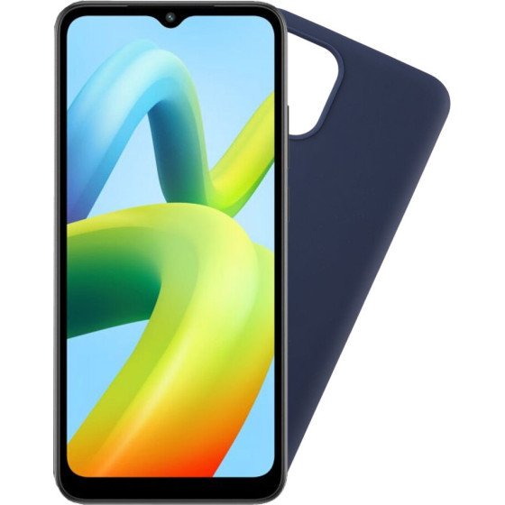 Volte-Tel ���� Xiaomi Redmi A1/Redmi A2 6.52'' Silicon Tpu Camera Guard BLUE