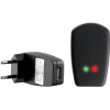 Volte-Tel Usb Travel Charger 500mA Black 2 LED