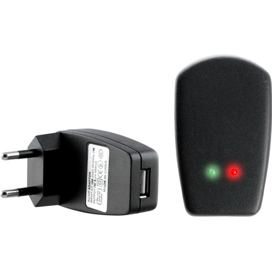 Volte-Tel Usb Travel Charger 500mA Black 2 LED