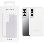 Samsung ���� S22 5G S901 Frame Cover White Packing Or - (EF-MS901CWEGWW)