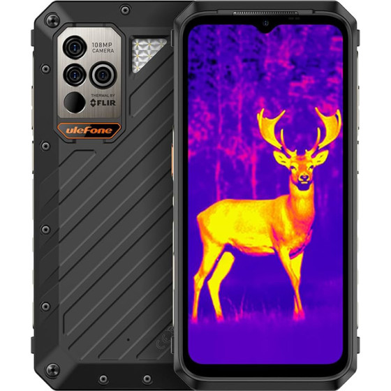 Ulefone Smartphone Power Armor 18T Ultra, 5G, 6.58'' 12/512GB, ����� - (ARMOR18TU-BK)