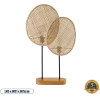 GloboStar Azul Boho ����������� ��������� ������ 2 x E27 AC220-240V IP20 - �45 x �11 x �75cm - ���� ������ �� ����� ��������� ��� ���� ������ ������ - 5 ������ ������� - (02231)