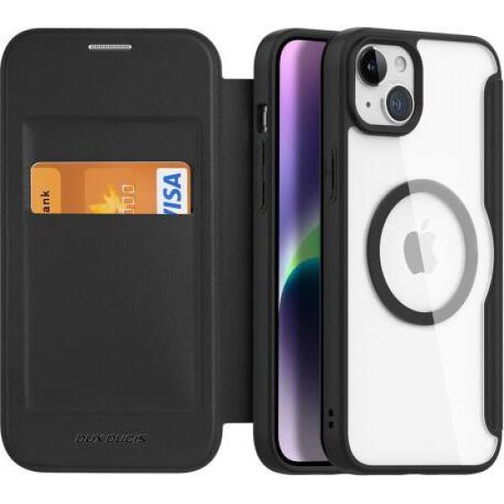 ���� Flip Dux Ducis Skin X Pro Wallet Apple Iphone 15 Plus �����