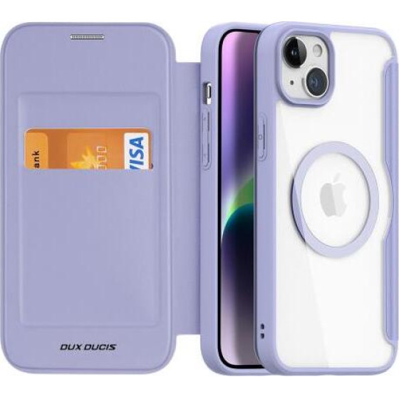 ���� Flip Dux Ducis Skin X Pro Wallet Apple Iphone 15 Plus ���