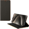 Idol 1991 ���� Iphone 15 Pro Max 6.7'' Elite Pro ANTI-Rfid Book Stand BLACK