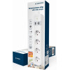 Gembird Smart Power Strip With Usb Charger 4 Sockets White - (TSL-PS-S4U-01-W)
