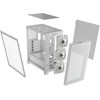Corsair Mid Tower Atx Case 3000D Rgb Airflow Windowed Tempered Glass - White - (CC-9011256-WW)