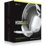 Corsair Wireless Gaming Headset HS80 Max Rgb Dolby Atmos - White - CA- 9011296-Eu - (CA-9011296-EU)