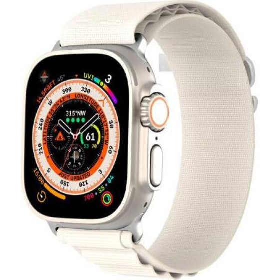 ������� Dux Ducis Sport Nylon Woven Bracelet Apple Watch (42/ 44/ 45/ 49mm) Starlight