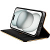 Idol 1991 ���� Iphone 15 6.1'' Elite Pro ANTI-Rfid Book Stand BLACK