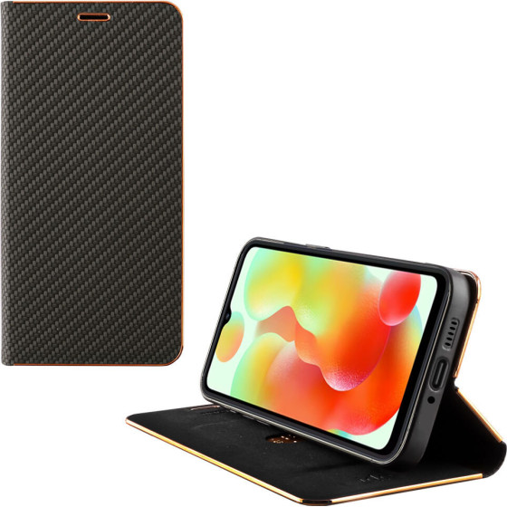 Idol 1991 ���� Xiaomi Redmi 12C 6.71'' Elite Pro ANTI-Rfid Book Stand BLACK