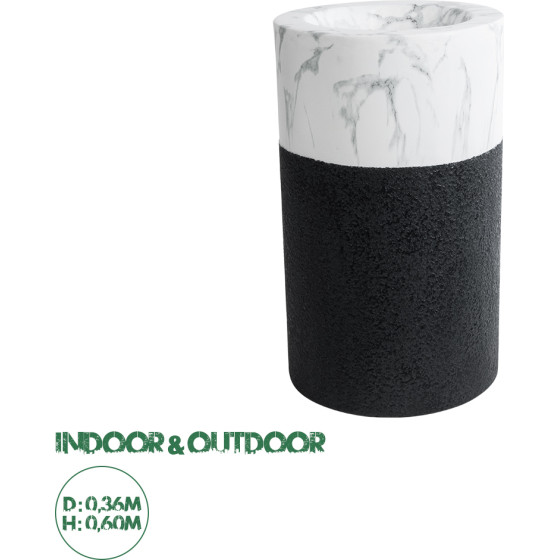 GloboStar Artificial Garden Almudena ���������� ������������ ����������� ����� ������� - Flower Pot ����� �� ����� �36 x �60cm - (20769)