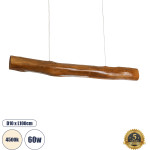 GloboStar Katrina Boho �������� ��������� ������ Led 60W AC220-240V IP20 - �10 x �100cm - ���� ������ - ������ ����� 4500K - 5 ������ ������� - (02320)
