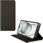 Idol 1991 ���� Iphone 15 Plus 6.7'' Elite Pro ANTI-Rfid Book Stand BLACK