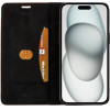 Idol 1991 ���� Iphone 15 Plus 6.7'' Elite Pro ANTI-Rfid Book Stand BLACK