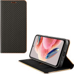 Idol 1991 ���� Xiaomi Redmi Note 12 4G 6.67'' Elite Pro ANTI-Rfid Book Stand BLACK