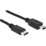 Powertech ������� USB-C �� Usb Mini 1.5m, ����� - (CAB-UC079)