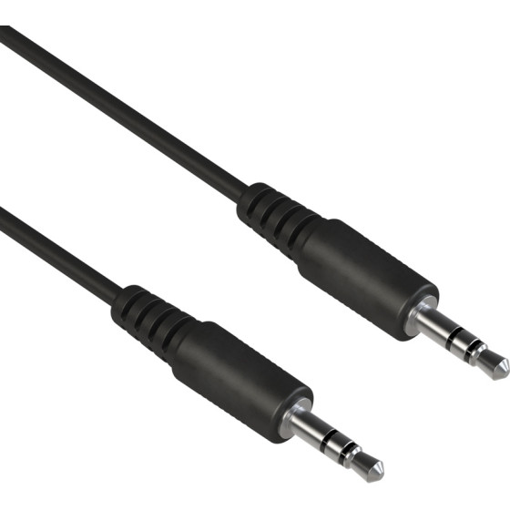 Powertech ������� ���� 3.5mm AUX, Nickel plated, 10m, ����� - (CAB-J057)