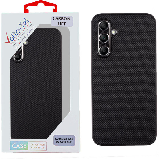 Volte-Tel ���� Samsung A54 5G A546 6.4'' Carbon Lift Full Camera Protection BLACK