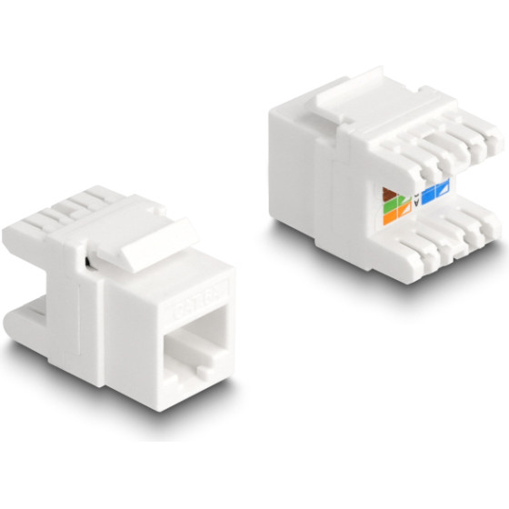 DeLock Keystone Module RJ45 �� Lsa Cat.6A toolfree, ����� - (88131)