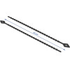 DeLock Reusable �������� �������� 150x2.4mm, �����, 100��� - (19568)