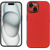 Volte-Tel ���� Iphone 15 6.1'' Carbon Lift Full Camera Protection RED
