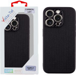 Volte-Tel ���� Iphone 15 Pro 6.1'' Carbon Lift Full Camera Protection BLACK