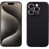 Volte-Tel ���� Iphone 15 Pro 6.1'' Carbon Lift Full Camera Protection BLACK