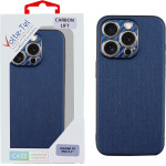 Volte-Tel ���� Iphone 15 Pro 6.1'' Carbon Lift Full Camera Protection BLUE