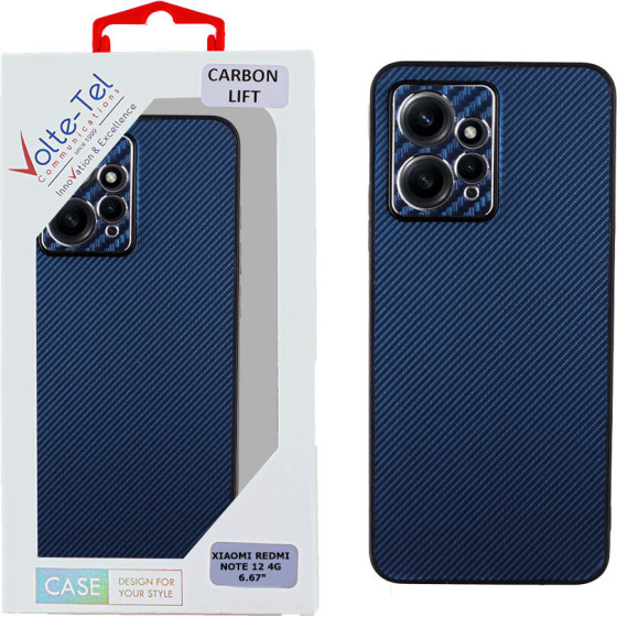 Volte-Tel ���� Xiaomi Redmi Note 12 4G 6.67'' Carbon Lift Full Camera Protection BLUE