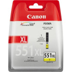 Canon ������ Inkjet CLI-551YXl Yellow Blister Pack - (6446B004)