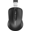 Meetion Silent Mini 2.4G Optical Wireless Mouse Black - (MT-MINIGO)