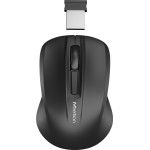Meetion Silent Mini 2.4G Optical Wireless Mouse Black - (MT-MINIGO)