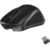 Meetion Silent Mini 2.4G Optical Wireless Mouse Black - (MT-MINIGO)
