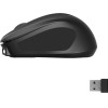 Meetion Silent Mini 2.4G Optical Wireless Mouse Black - (MT-MINIGO)