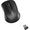Meetion Silent Mini 2.4G Optical Wireless Mouse Black - (MT-MINIGO)