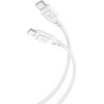 XO NB-Q236B ������� �������� TYPE-C �� TYPE-C, 60W, ����� - (XO-NB236B-WH)