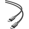 XO NB-Q250B Pd 60W TYPE-C �� TYPE-C Pvc Shiny Colorful Fast Charging Cable ����� - (XO-NB250BK)