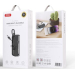 XO PR220 Powerbank ������ �� ����� Lightning ��� Iphone Kai ������� TYPE-C, 5000MAh - (XO-PR220BK)